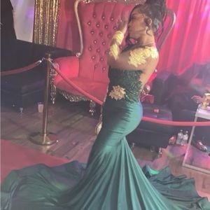 CUSTOM MADE PROM DRESS